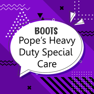 Boots Pope’s Heavy Duty Special Care (Inside/ outside cleaning, water and stain repellent, deodorized, sanitized and Polish)