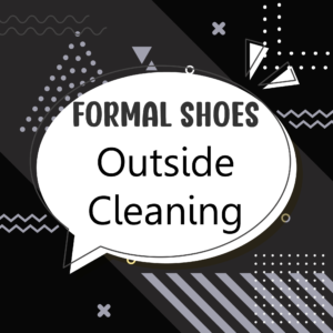 Formal Shoes - Outside Cleaning