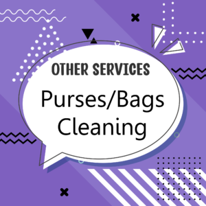 Purses/Bags Cleaning