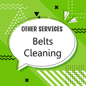 Belts Cleaning